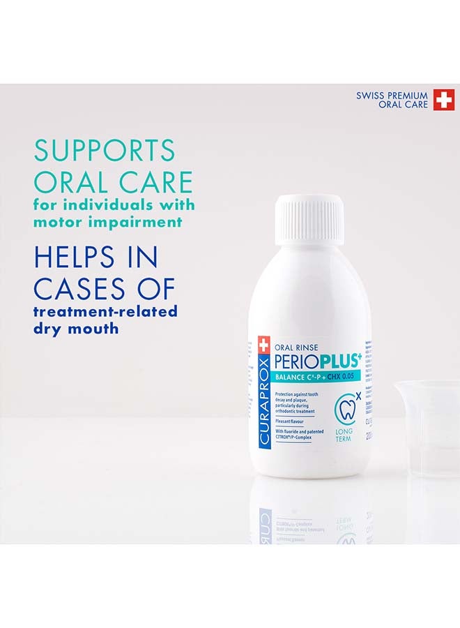 CURAPROX Perio Plus Balance Mouthwash | 0.05% Chlorhexidine For Effective Oral Care – 200Ml - Image 5